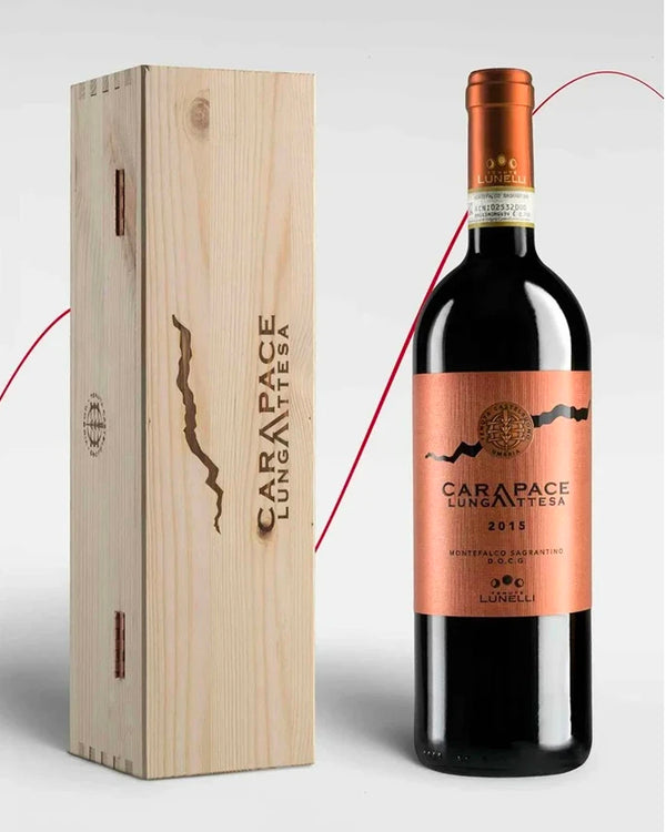 Carapace Lunga Attesa 2016 Montefalco Sagratino D.O.C.G. - 0,75L - in cassetta legno