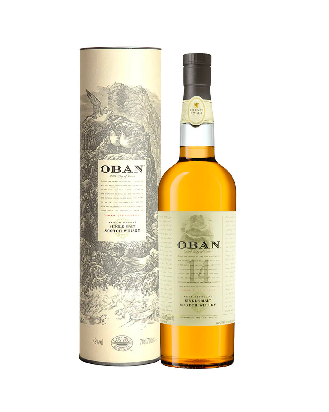 Whisky Single Malt Oban 14 Anni