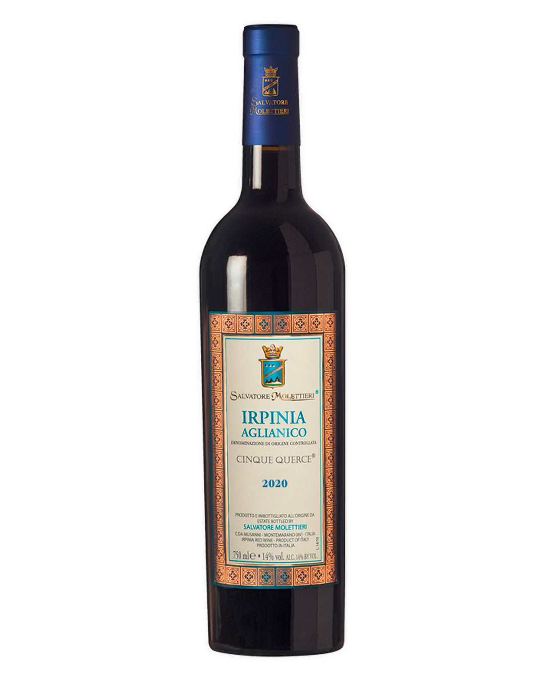 IRPINIA D.O.C. Aglianico Cinque Querce Salvatore Molettieri