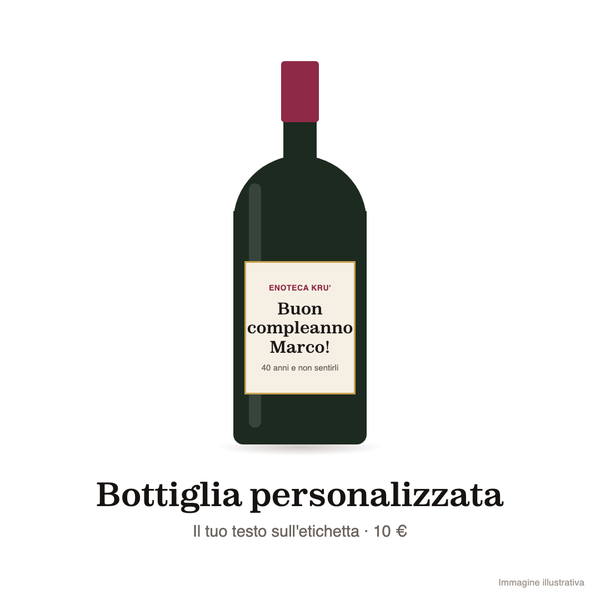 Bottiglia personalizzata