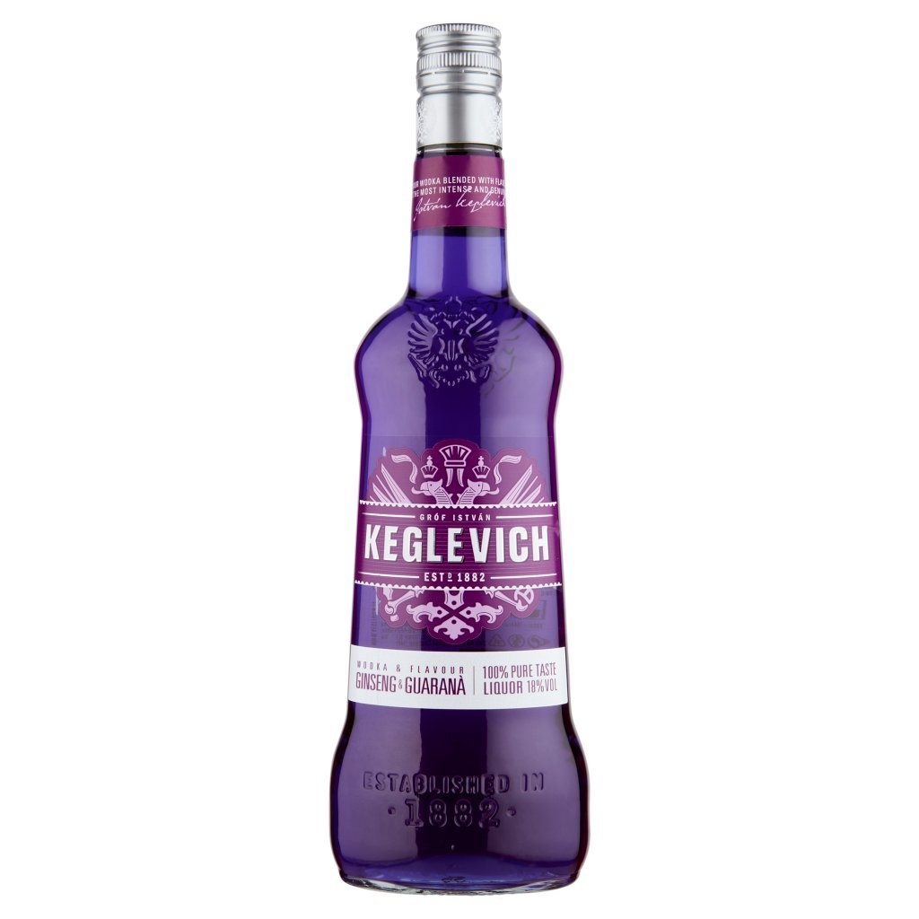 Vodka Keglevich Ginseng e Guaranà - 0,70 lt