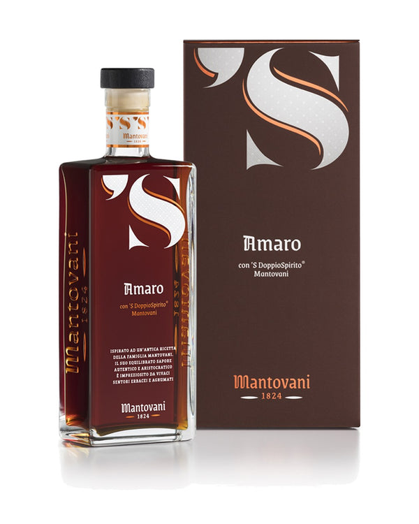Amaro 'S DoppioSpirito Mantovani - 0,7 lt con astuccio