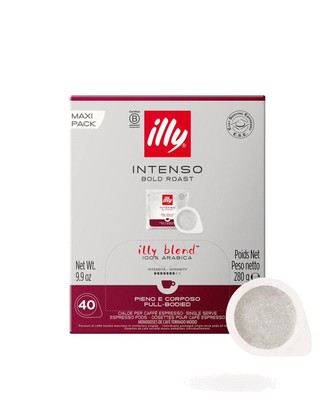 Illy Caffè in cialde E.S.E. INTENSO - Bold Roast