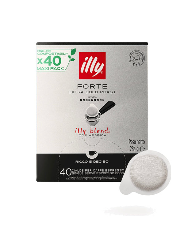 Illy CAFFÈ IN CIALDE E.S.E. MONODOSE TOSTATO FORTE - Extra Bold Roast