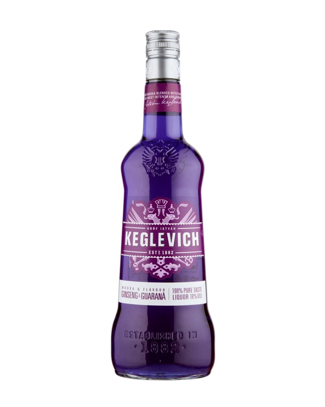 Vodka Keglevich Ginseng e Guaranà - 0,70 lt