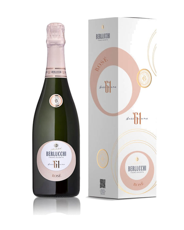Franciacorta Rosé DOCG "'61" - Berlucchi - 75 cl con astuccio
