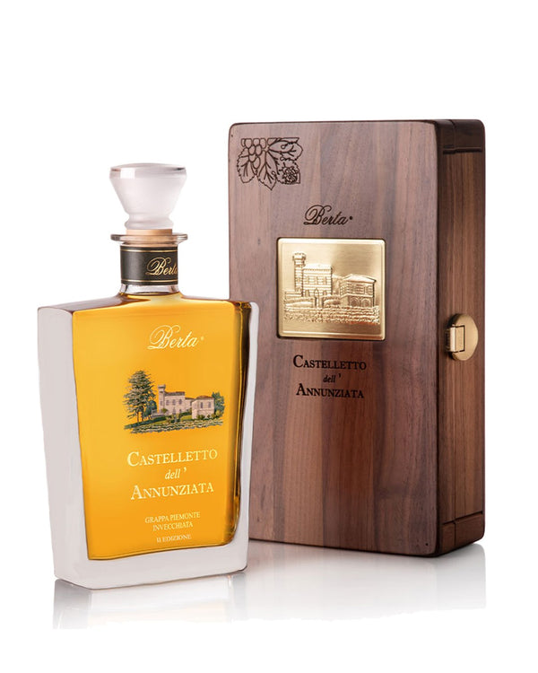 Grappa Castelletto dell'Annunziata - Berta 70 cl in Cofanetto