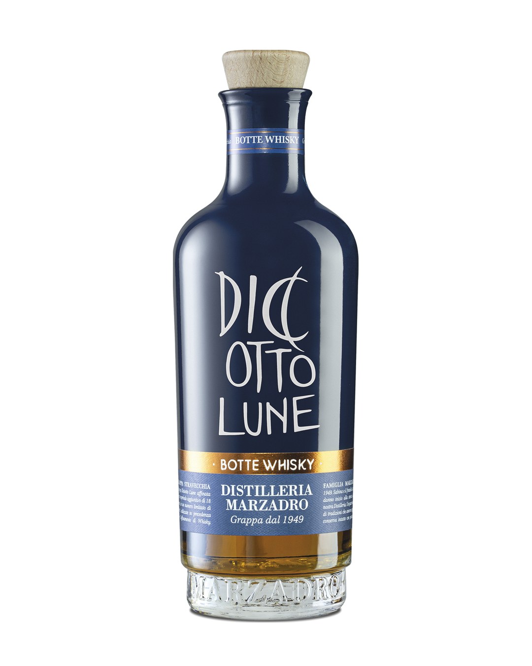 Grappa Diciotto Lune Riserva Botte Whisky - Marzadro 50 cl
