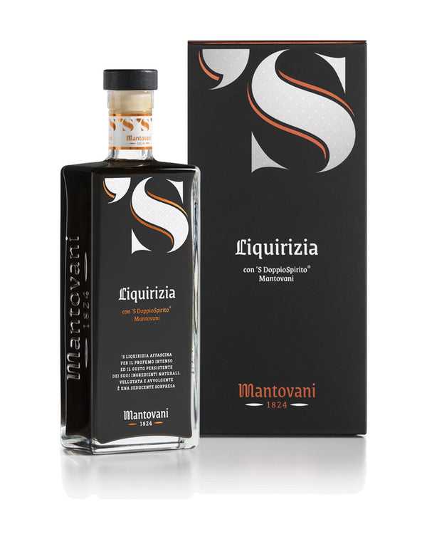 Liquore 'S Liquirizia Mantovani - 0,7 lt con astuccio