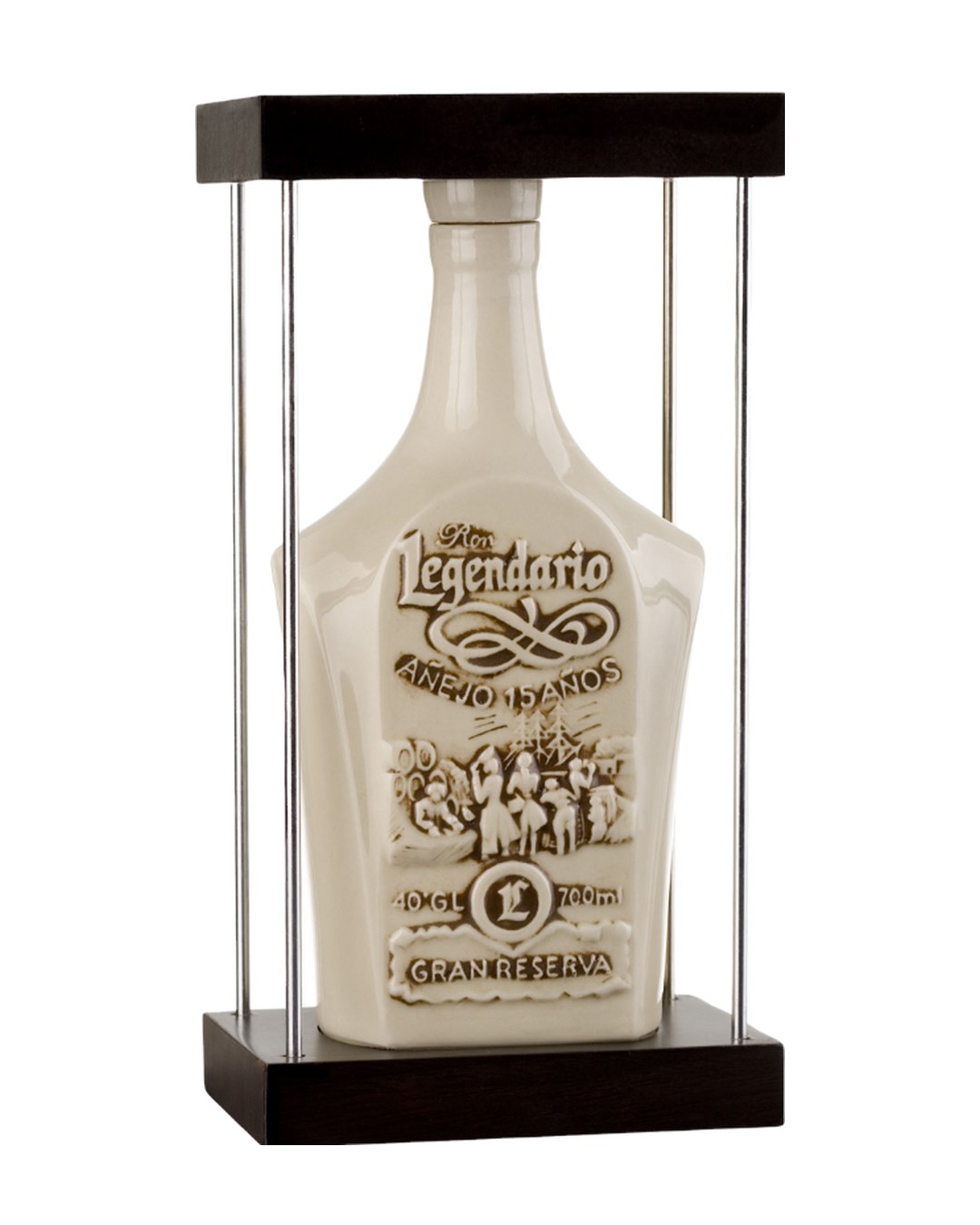 Rum Legendario Añejo 15 anni Gran Reserva - 0,7 lt in bottiglia di ceramica