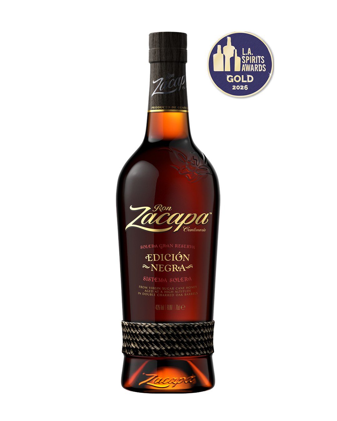 Rum Zacapa Edición Negra - 0,7 lt con astuccio