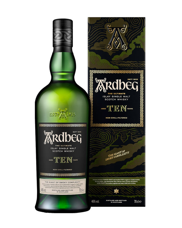 Whisky Ardbeg 10 anni Single Malt - 70 cl con astuccio