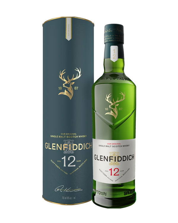 Whisky Glenfiddich 12 anni Single Malt - 0,7 lt con astuccio