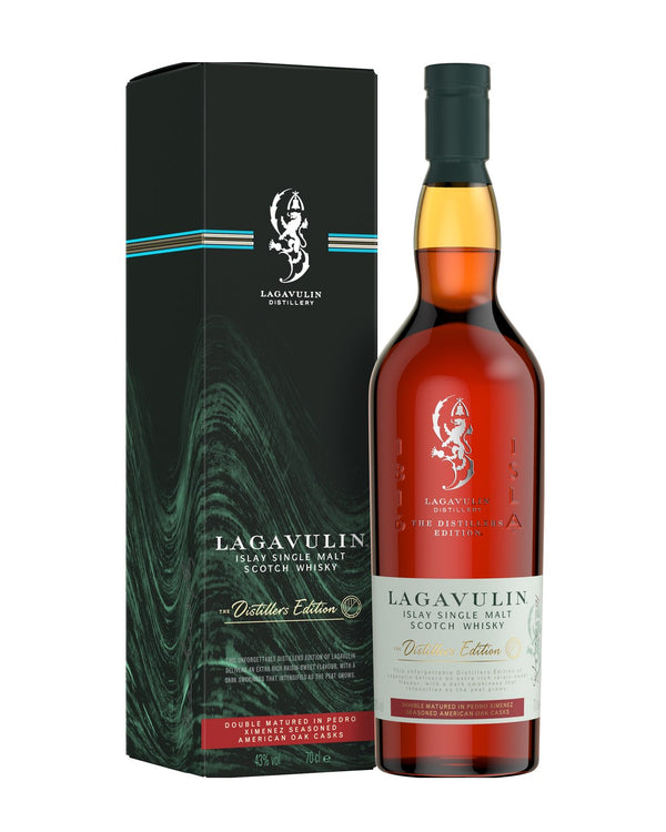 Whisky Lagavulin Distillers Edition Islay Single Malt - 0,7 lt con astuccio