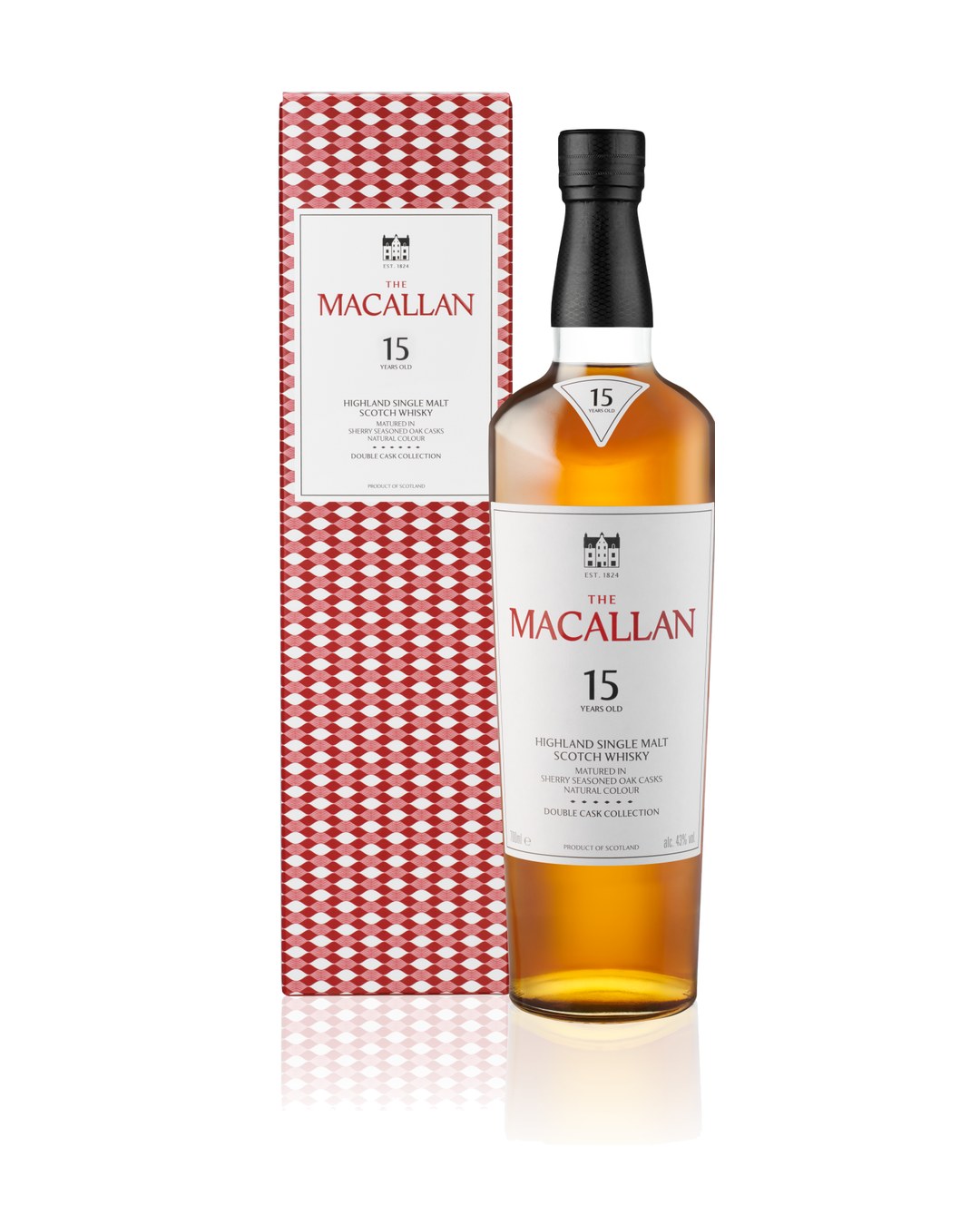 Whisky The Macallan 15 anni Double Cask - 0,7 lt con astuccio