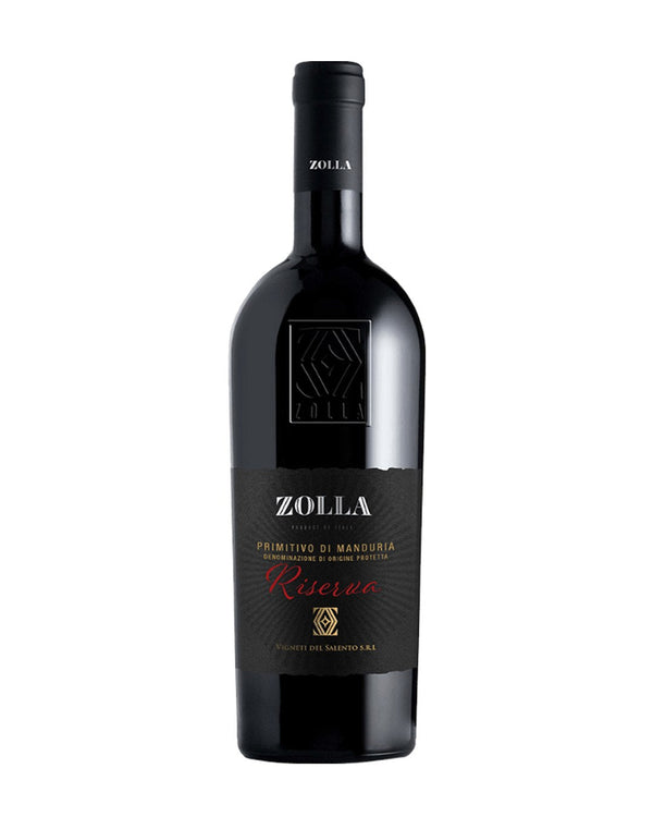 Zolla Primitivo di Manduria Riserva DOP 2018 - Vigneti del Salento 75 cl