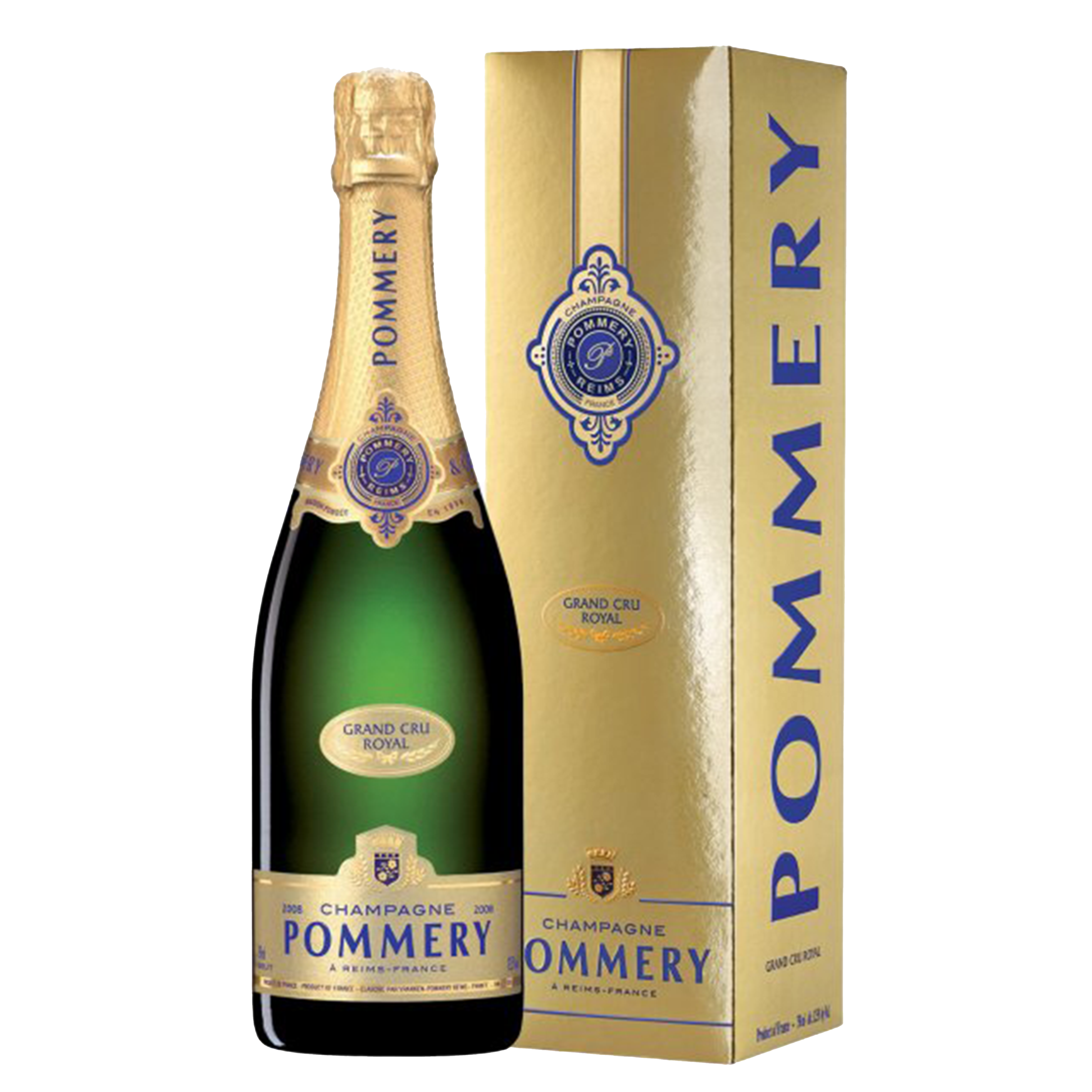Champagne Brut Grand Cru AOC “Royal” 2008 Pommery - Astucciato